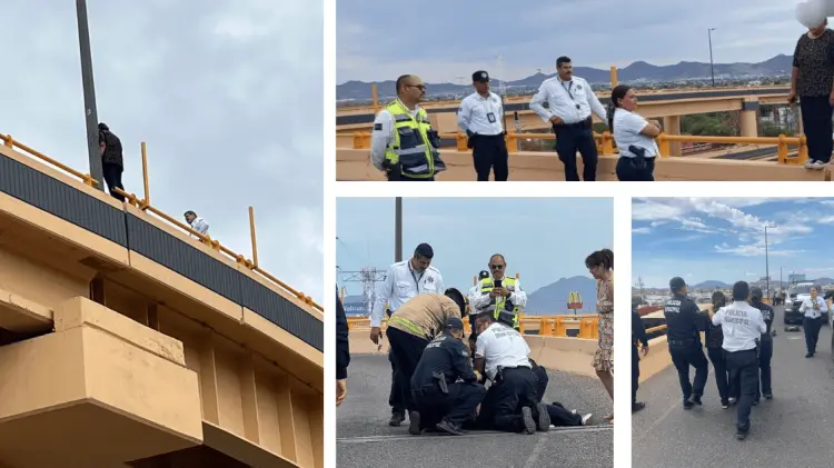 Fernanda Nieblas e Hiram Ruiz, oficiales que mostraron su empatía con mujer que peligraba su vida