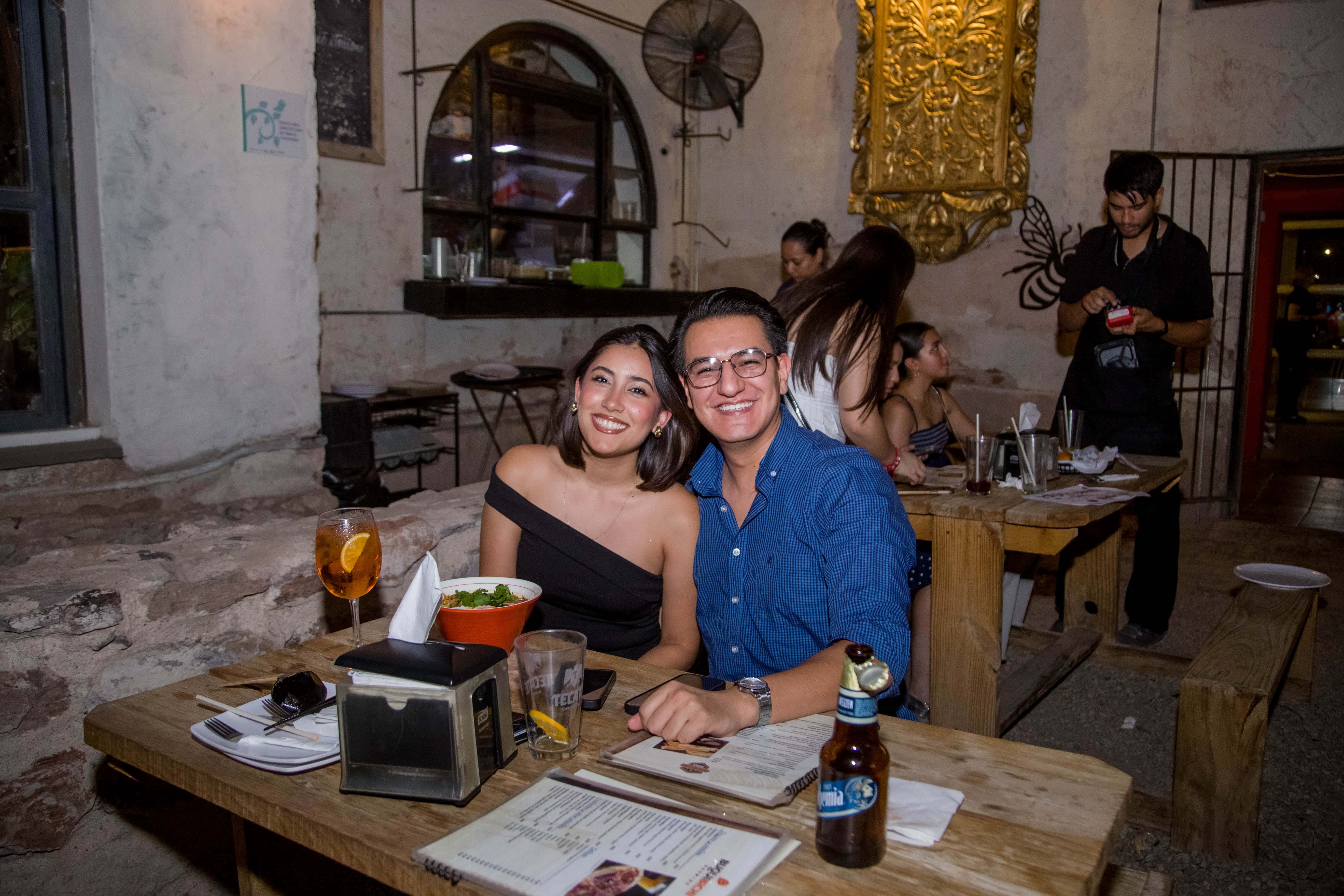 Disfrutando cada instante del encuentro