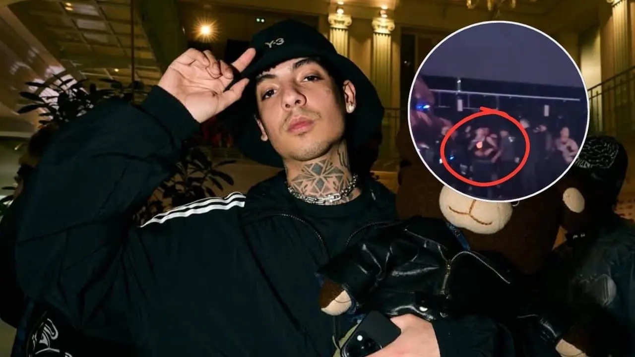 Natanael Cano golpea a su DJ durante presentación en Baja Beach Fest 2025