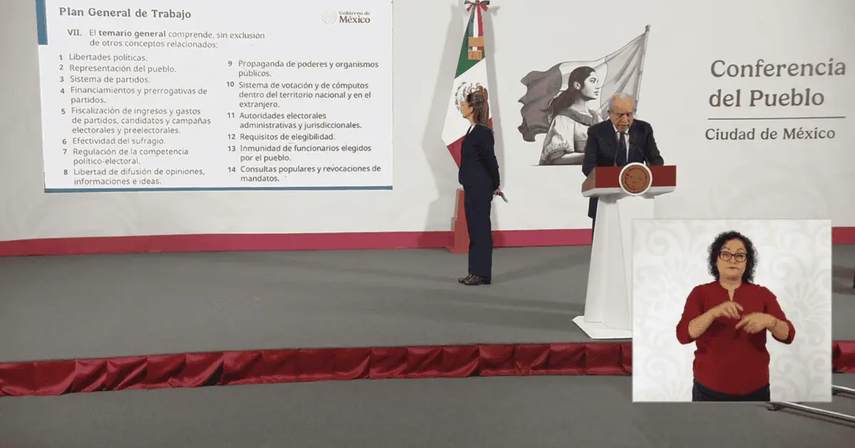 En una semana instalarán la Comisión Presidencial para la Reforma Electoral