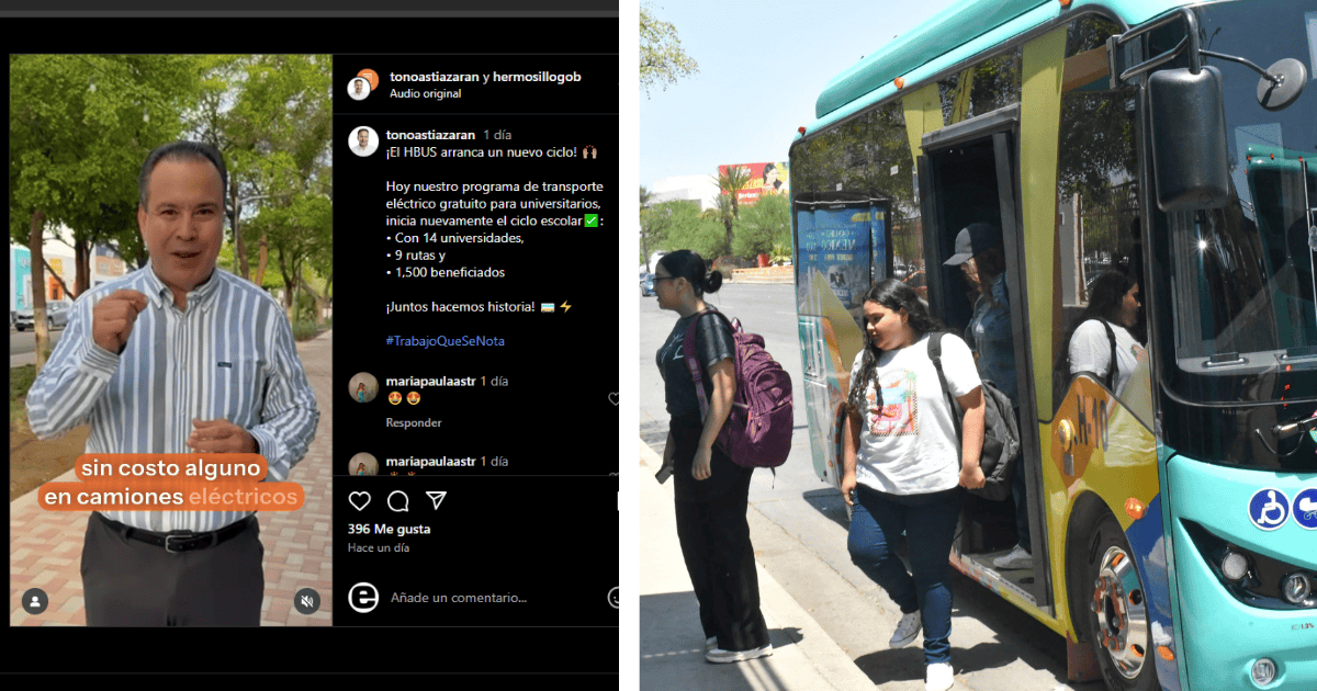 En el regreso a clases mil 500 estudiantes usaron el HBus para trasladarse