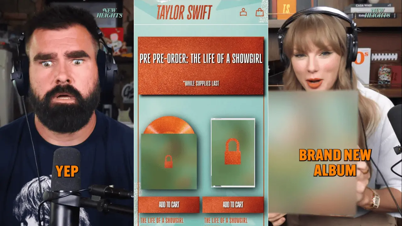 Taylor Swift confirma nuevo álbum The Life of a Showgirl