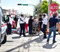Tres peatones atropellados en cruce de Reforma y Veracruz