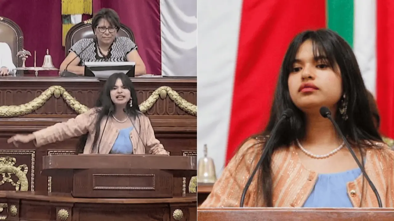 Joven galardonada reprende al Congreso por ignorar a los jóvenes