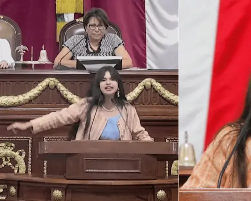 Joven galardonada reprende al Congreso por ignorar a los jóvenes