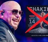 Pitbull cancela de nuevo: no abrirá el concierto de Shakira en Hermosillo