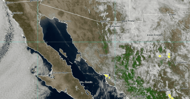 Protección Civil de Sonora advierte de lluvias y altas temperaturas