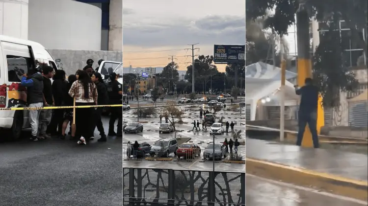 El enfrentamiento violento se desarrolló en los alrededores del Cuauhtémoc. (Foto: Cortesía)