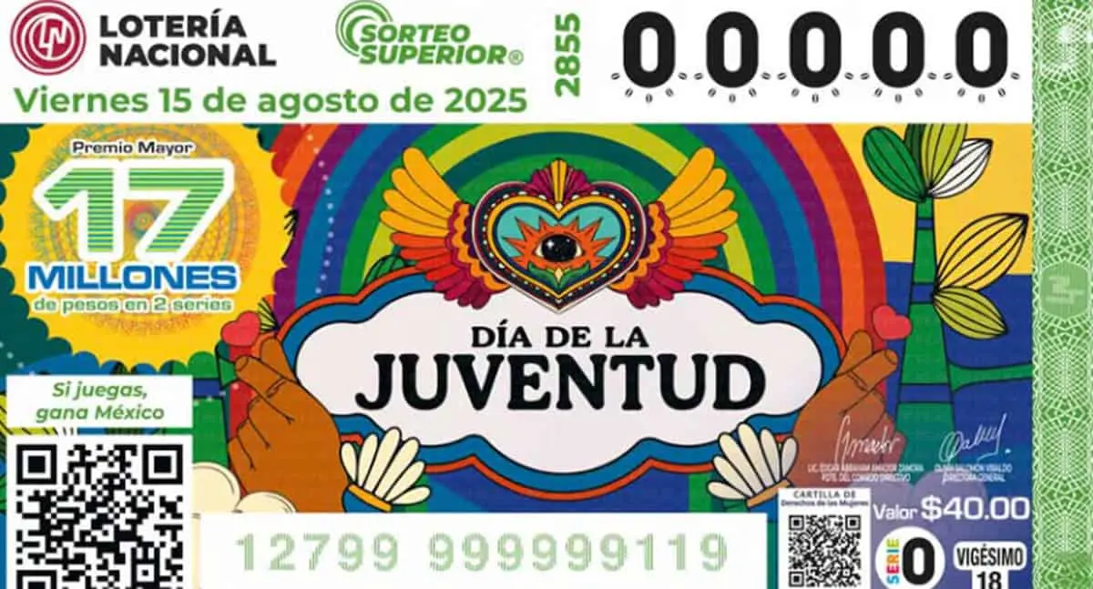 ¿En dónde cayó Premio mayor de 17 mdp de la Lotería Nacional?