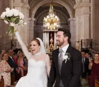 Mane de la Parra y Ligia Uriarte se casan por la iglesia en Durango