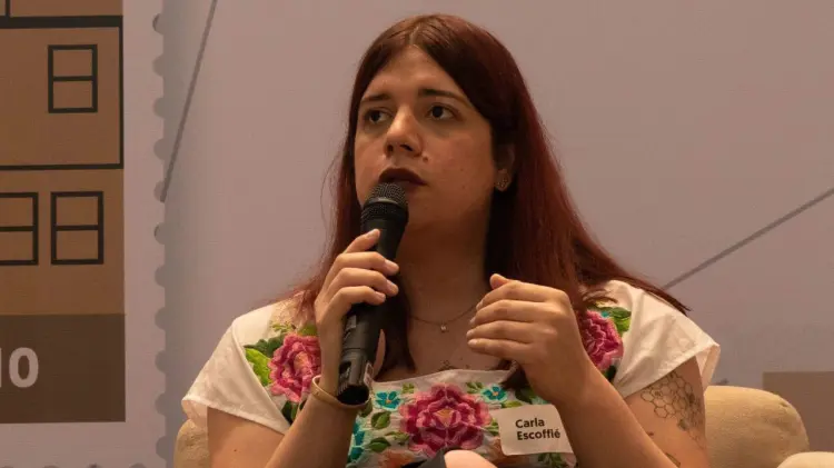 Carla Escoffié fue respaldada por Artículo 19. (Foto: Especial / EXPRESO)