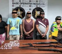 Cateo en Nogales deja cinco detenidos y tres menores rescatados