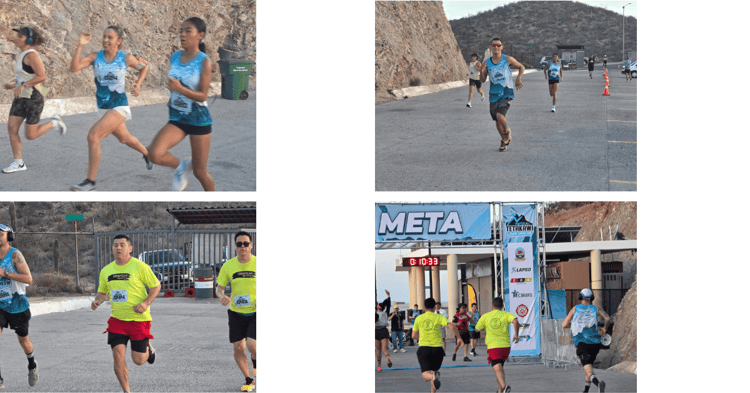 Con gran entusiasmo llegaron a la meta 200 participantes en Reto Tetakawi