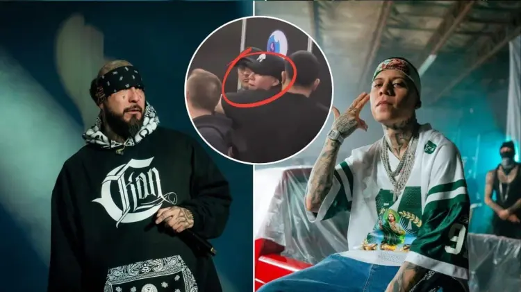 Dharius y Santa Fe Klan tiene fuerte discusión. (Foto: Especial / EXPRESO)