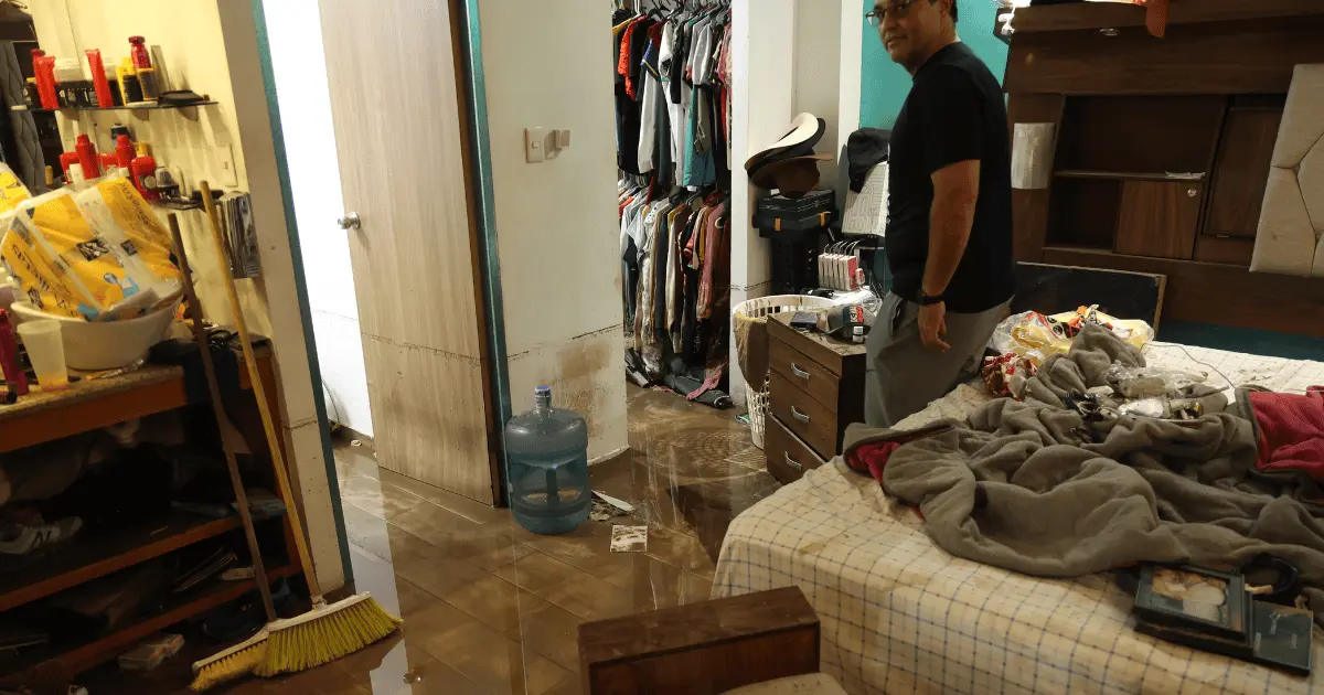 Residentes de Villas de San Lorenzo reportan daños por lluvias