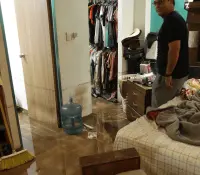 Residentes de Villas de San Lorenzo reportan daños por lluvias