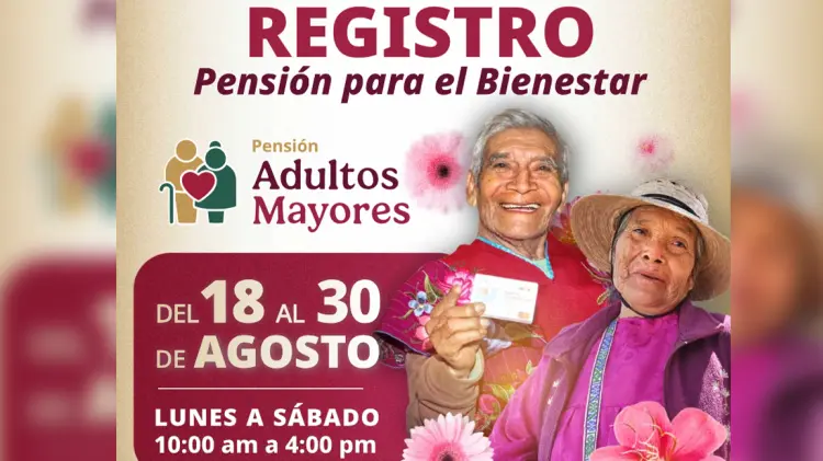Registro Pensión Mujeres Bienestar 2025 inicia con apellidos A-C. (Foto: Especial / EXPRESO)
