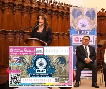Lotería Nacional y BUAP develan Sorteo Zodiaco 1717