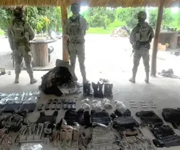Aseguran laboratorio y armas en Sonora durante la Operación Frontera Norte