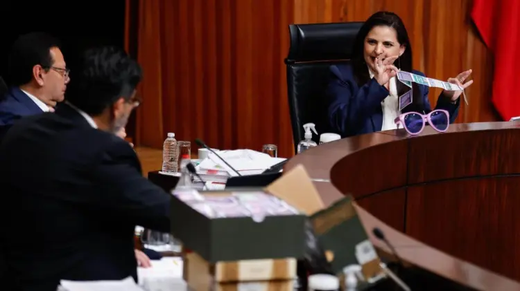 Acordeones detectados, pero no bastaron para anular elección judicial. (El Universal)
