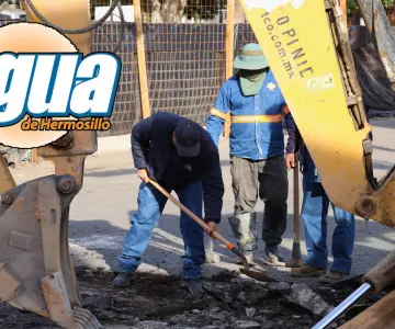 Reparación de AguaH al norte de Hermosillo terminará hasta el jueves