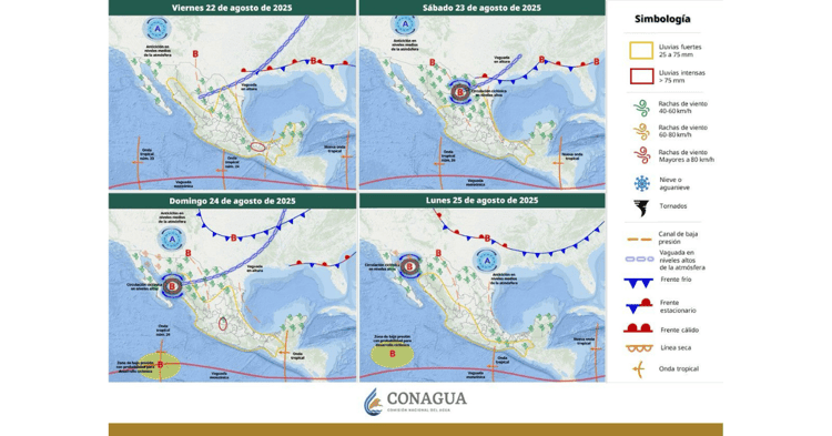 Monzón mexicano provoca lluvias y fuertes rachas de viento en Sonora