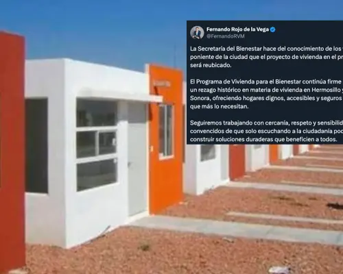 Reubicarán proyecto de vivienda del predio Cadam en Hermosillo