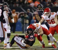 Bears derrotan a Chiefs con remontada y touchdown en la última jugada