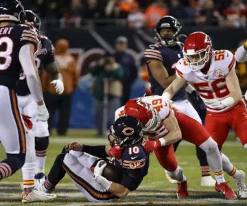 Bears derrotan a Chiefs con remontada y touchdown en la última jugada