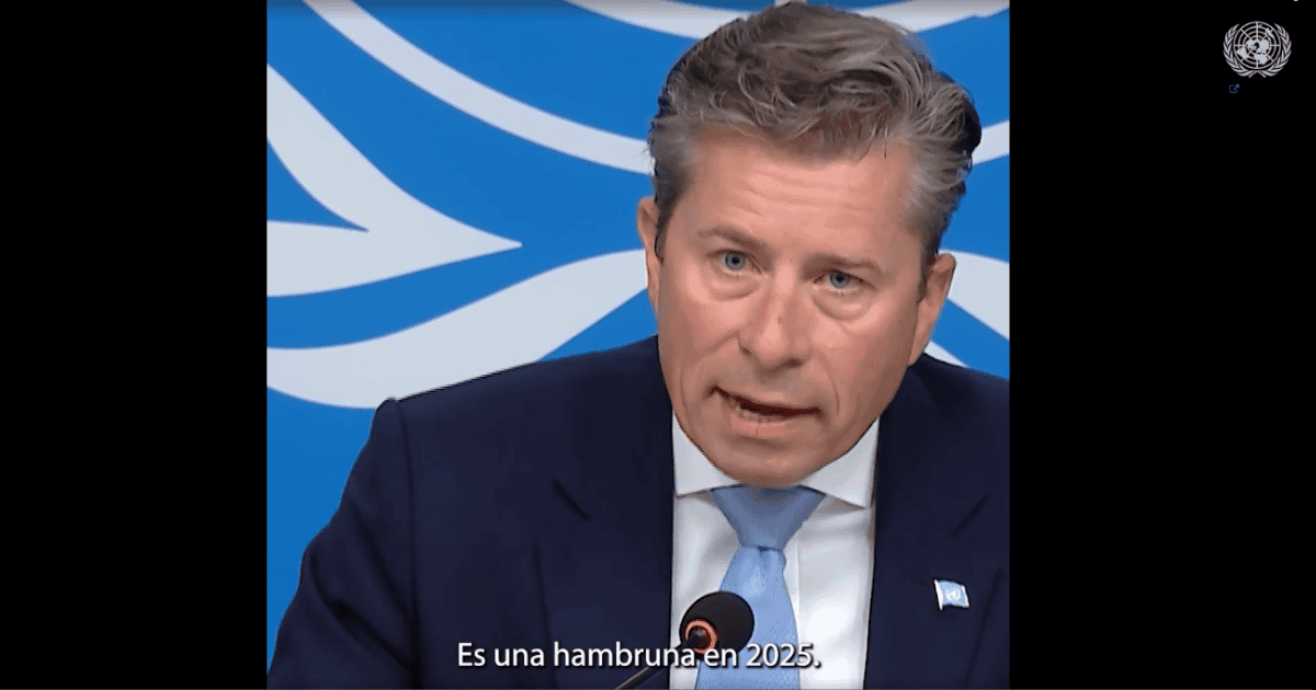 ONU declara hambruna en Gaza y solicita apertura de fronteras