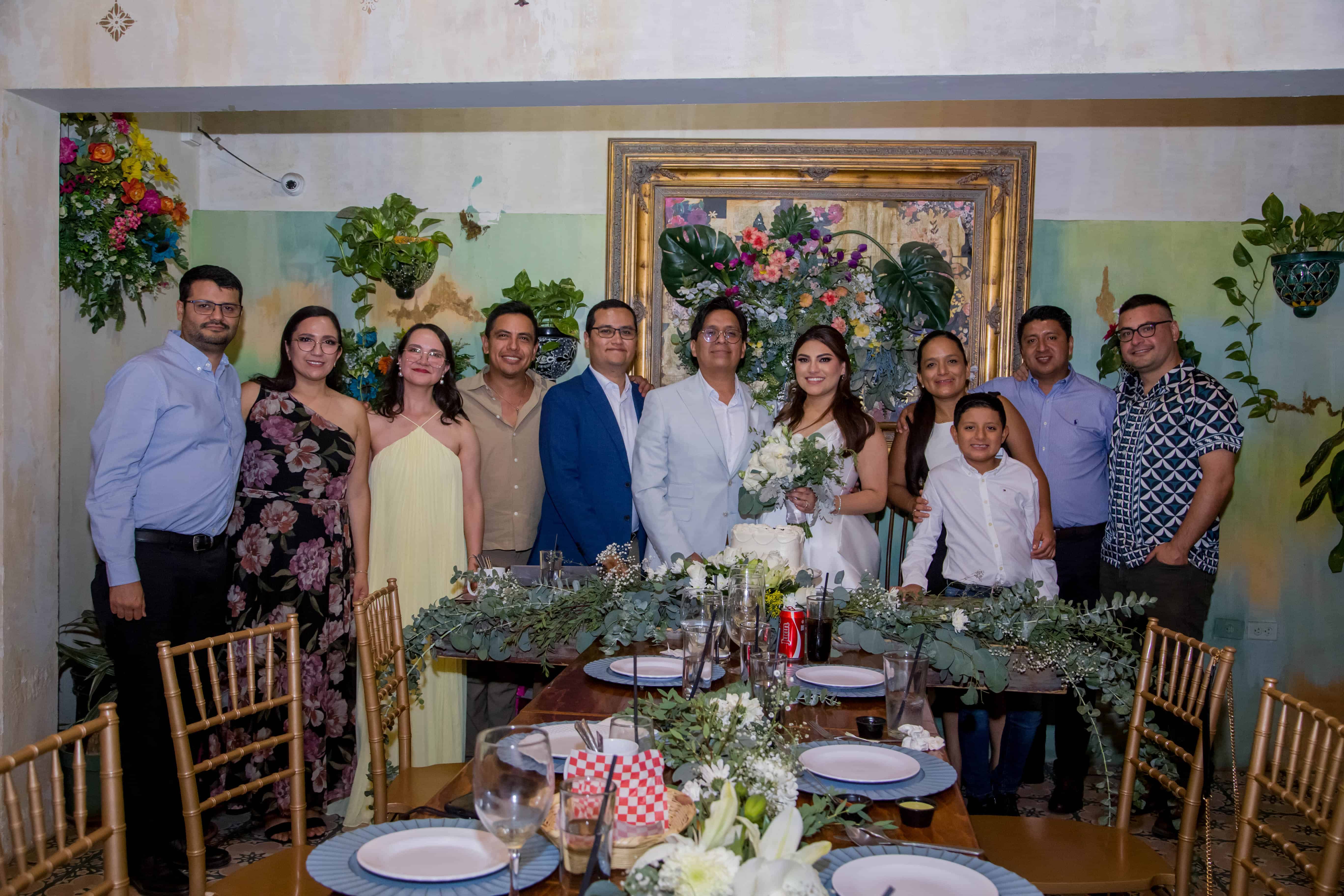 Brillando en la cena especial