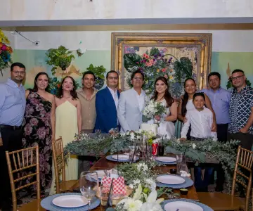 Brillando en la cena especial