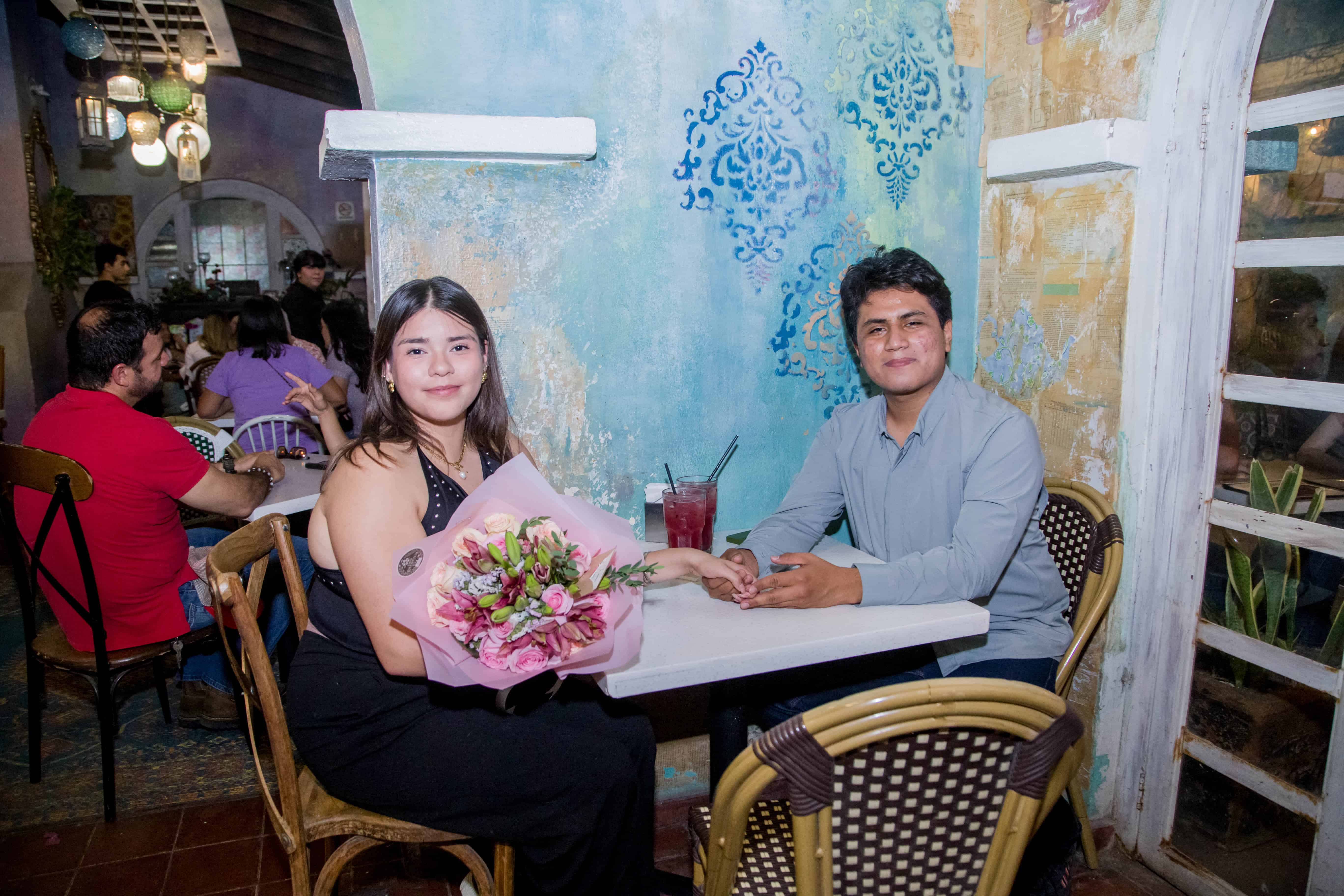 Brillando en la cena especial