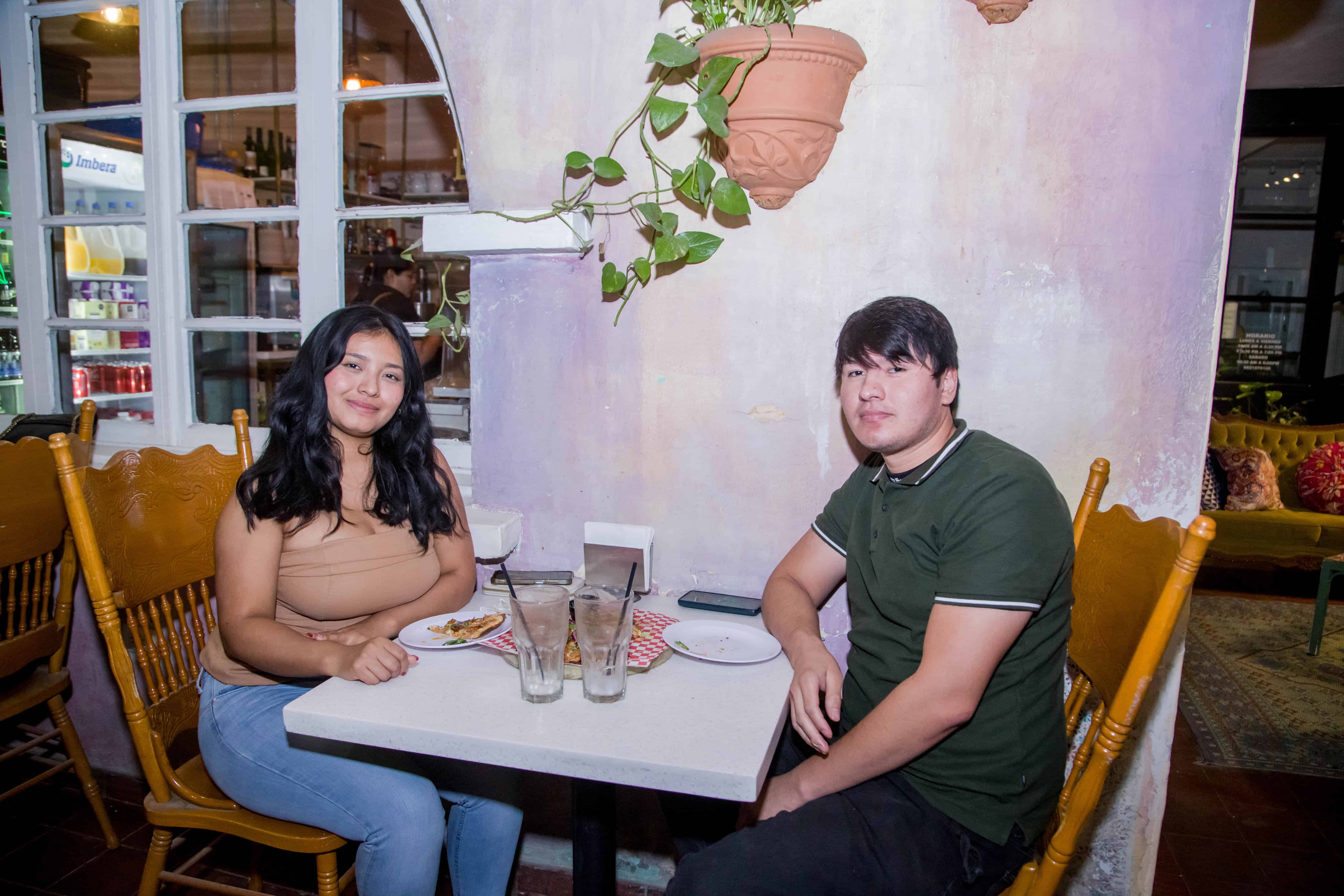 Brillando en la cena especial