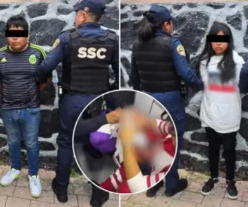 Detienen a pareja responsable de abandonar a un bebé en CDMX