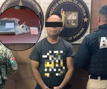 Cae sujeto con narcóticos y cámaras de vigilancia en colonia Mezquite
