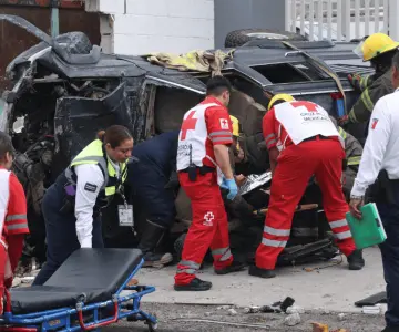 Un fuerte accidente se registró en el norte de Hermosillo