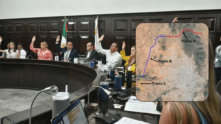 El proyecto libramiento norponiente en Hermosillo avanza. (Foto: Especial/Cortesía)