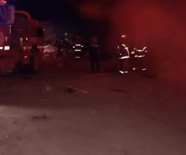 El relleno sanitario de Ímuris fue incendiado ayer y el MP investiga