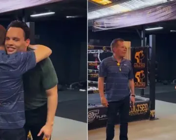 Se reencuentra Julio César Chávez con su hijo
