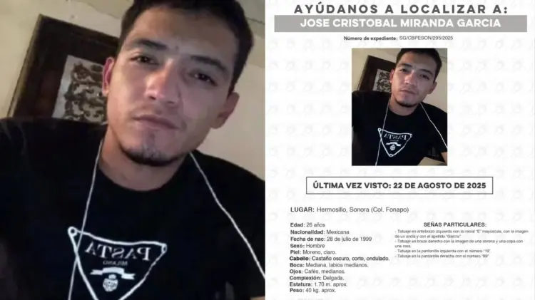 Fue visto por última vez el 22 de agosto. (Foto: Especial / EXPRESO)