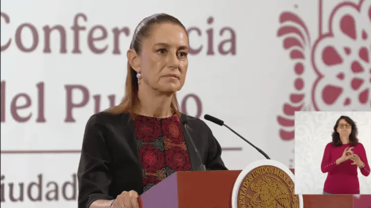 Claudia Sheinbaum dijo que en caso de incautación de cuentas del capo pedirán una parte para México