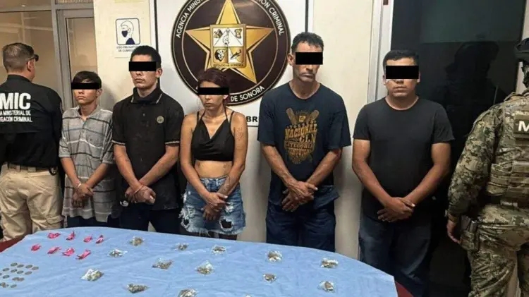 En total, fueron detenidas cinco personas. (Foto: Especial / EXPRESO)
