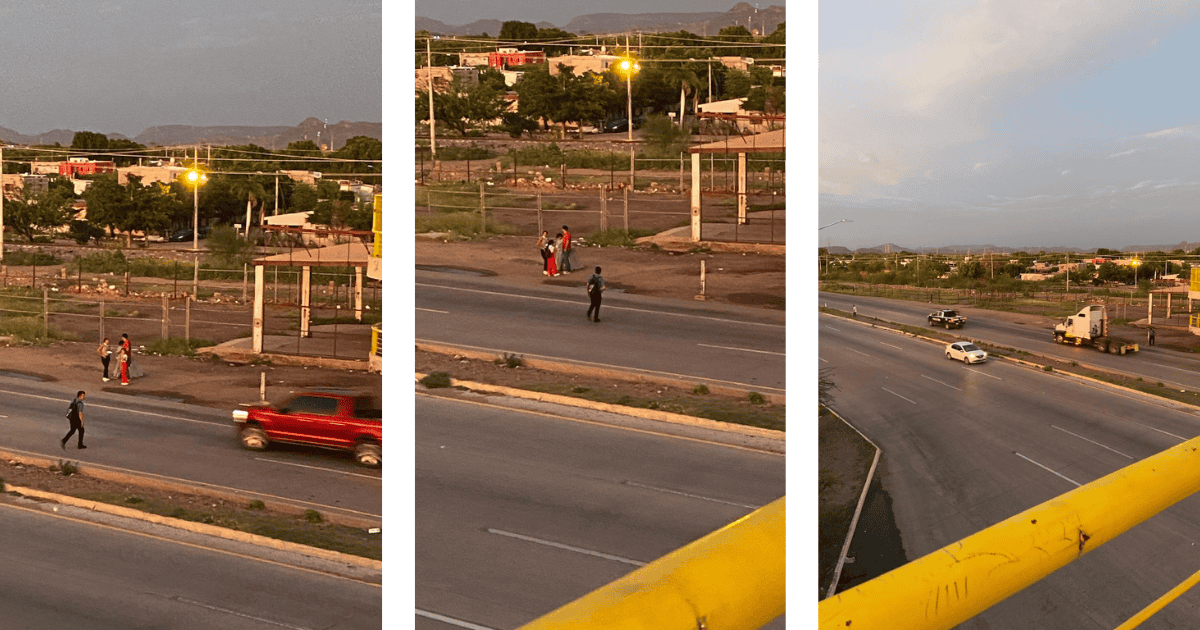 Puente peatonal de Ciudad Obregón no es usado por la ciudadanía