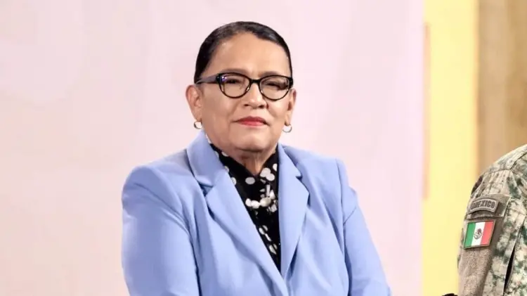 Rosa Icela Rodríguez exhorta a diputados de Morena. (Foto: Especial / EXPRESO)