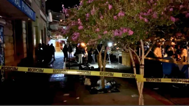 Los hechos violentos ocurrieron en la calle Obregón de Nogales, Sonora. (Foto: Especial)