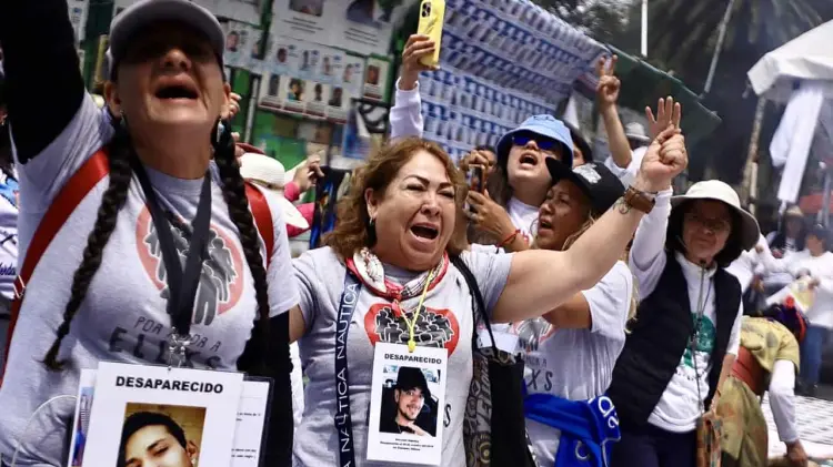 Familiares de personas desaparecidas se movilizan. (Foto: Agencia Reforma / EXPRESO)