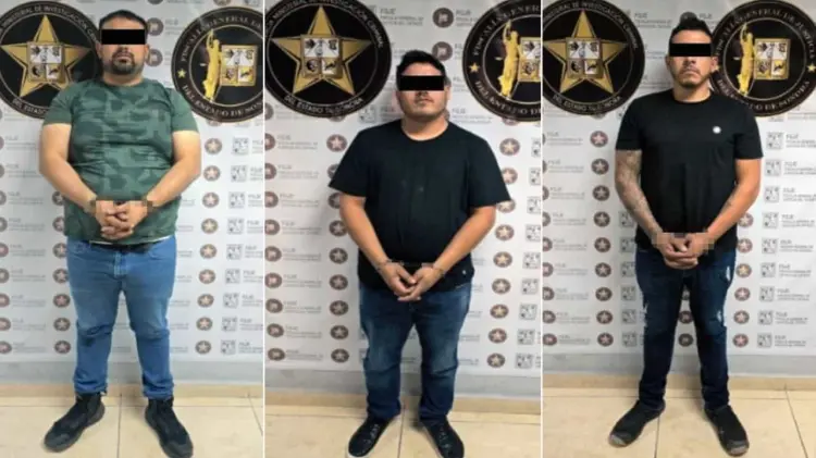A los tres se les impuso prisión preventiva justificada. (Foto: Especial / EXPRESO)