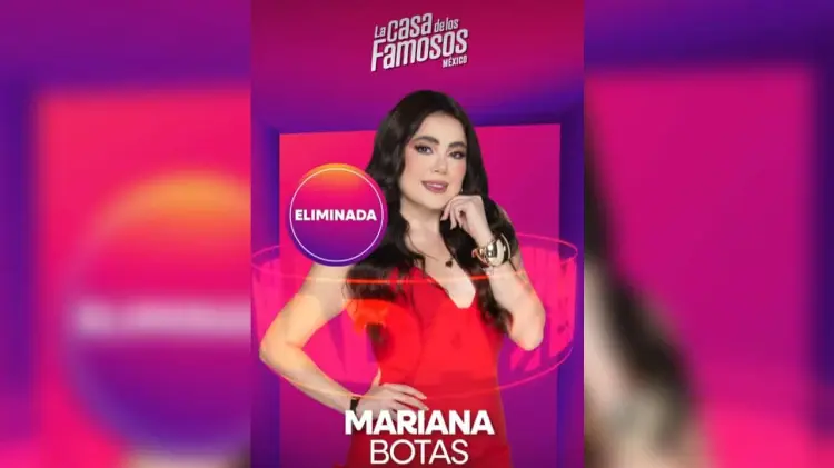 Mariana Botas, quinta eliminada. (Foto: Especial / EXPRESO)