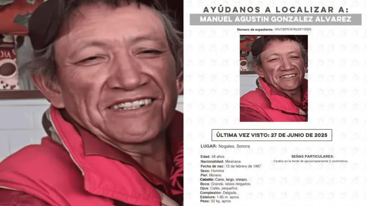 Manuel Agustín desapareció en junio pasado. (Foto: Especial / EXPRESO)